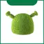 Mũ dệt kim mặt nạ Shrek với chất liệu Acrylic mềm để sử dụng thường ngày mùa đông