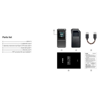 Bộ khuếch đại công suất tai nghe giải mã Bluetooth di động FiiO BTR17