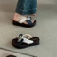 Korean Style Bow Flip-flops For Women Summer New Outer Wear Platform Sole Non-slip Beach Slipper