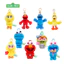 Oscar Sesame Street The Grouch Plush Keyring Bộ sưu tập cho trẻ em