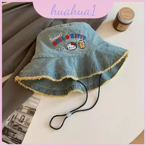 Mũ Denim Fisher có tấm che nắng vành rộng để mặc ngoài trời và chống nắng hàng ngày