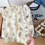 chiếc quần chống muỗi sọc mùa hè cho bé trai, quần legging mỏng thông thường thoáng khí cho bé t