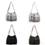 Tote Nylon hợp thời trang du lịch với thiết kế mềm mại và thiết kế bỏ túi tiện lợi Sử dụng ngoài trời để