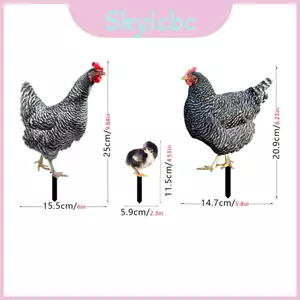 Sân Vườn Động Vật Hoang Dã Ký Hiệu Pvc Trang Trí Ngoài Trời Với Gà Trống Và Vịt Cho Sân Vườn Và Bãi Cỏ