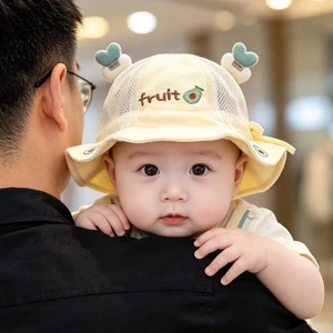 Nón Cho Bé Mùa Hè Mỏng Chống Tia UV Cho Bé Người Cá Mũ Xuân Thu Cho Trẻ Sơ Sinh Hat Có Thể Đi