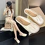 Latest Fashionable And Cute Toe-toe Slippers For Home Wear, New Fashionable Soft-soled Single Sh