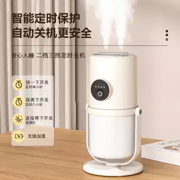 Máy tính để bàn Xịt đôi Máy lọc không khí Mini Phòng ngủ văn phòng Đèn ngủ di động Sương mù lớn Hydrating