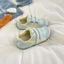 Giày trắng Velcro dành cho nữ mới đa năng mùa thu giày thể thao thông thường thích hợp đào tạo đ