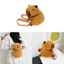 Ba lô động vật nước mềm sang trọng Capybara có túi bên sử dụng hàng ngày cho