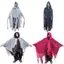 Áo choàng kinh dị ma có đệm vải Polyester cho phụ kiện Halloween Trang phục ban đêm