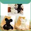 Bộ sưu tập chuột Mickey sang trọng với tóc ngắn siêu mềm cho phòng ngủ và sử dụng quà tặng cho trẻ em