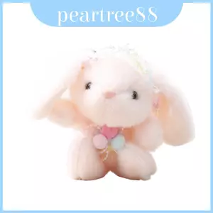 Thỏ ấm cúng Plushie có móc khóa cho phụ nữ và trẻ em Quà tặng