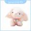 Thỏ ấm cúng Plushie có móc khóa cho phụ nữ và trẻ em Quà tặng