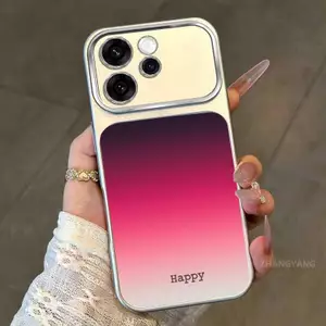 Ốp Lưng Cho OPPO Reno 15 Reno 15 Pro Reno 15F Reno 15C 5G Thiết Kế Mới Họa Tiết Màu gradient Thẩm Mỹ Cho Ốp Điện Thoại mờ Cửa Sổ Lớn