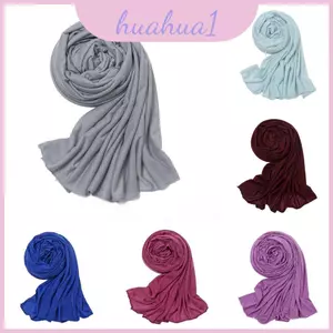 Khăn choàng Cotton nhẹ có độ co giãn cho tủ quần áo mùa xuân và mùa thu