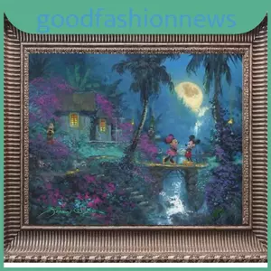Nàng Tiên Cá Công Chúa Canvas Nghệ Thuật Treo Tường Hiện Đại Truyện Cổ Tích Phòng Ngủ Phòng Trẻ Em Tranh Trang Trí Phòng Khách
