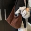 Matte Texture Single Shoulder Tote Bag For Women New Super Hot Retro Armpit Bag Autumn High-end