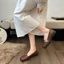 đôi giày Mary Jane mũi vuông cổ điển cao cấp dành cho nữ mùa xuân thu khí chất nhẹ nhàng, giày d