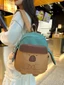 Ba lô Capybara thời trang cho bé gái đi học hoặc du lịch Các yếu tố chất liệu Nylon có độ tương phản