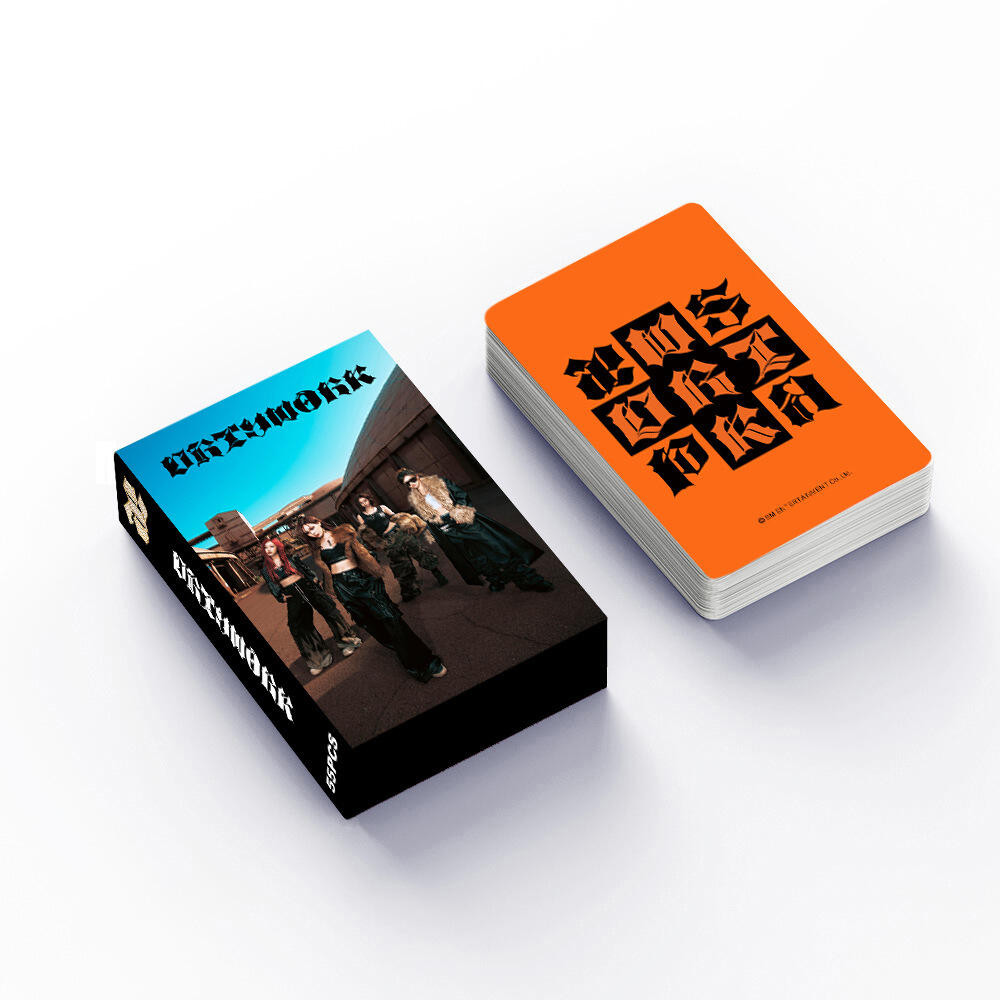 LINXX 55 Chiếc Aespa Dirty Work Single Album Lomo Cards Kpop Girl Group Fan Collection Photocards Bộ Quà Tặng Hàng Hóa Cho Người Hâm Mộ Của Tôi