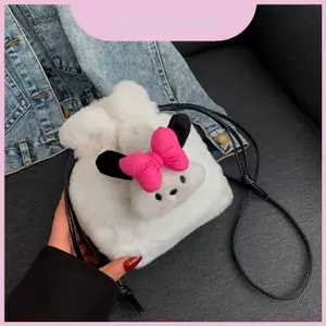 Túi đựng nước sang trọng mềm mại dễ thương có túi điện thoại để đi chơi thông thường