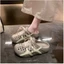 Baotou Half Slippers For Women's Outerwear Spring New Slip-On Versatile Casual Hollow Non-Slip T