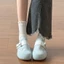Retro Star Baotou Half Slippers For Women To Wear Summer New Thick-soled Slip-on Birkenstock Sho
