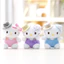 Búp bê sang trọng có Polyester lấp đầy để trang trí túi bé gái