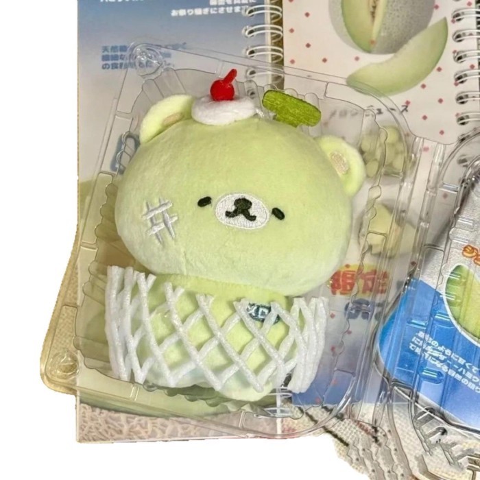 Dưa Gấu Rilakkuma Sang Trọng Búp Bê Mềm Dễ Thương Túi Búp Bê Mặt Dây Móc Khóa Sưu Tập Túi Tran