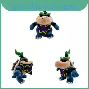 Đồ chơi sang trọng hoạt hình Mario Dark Bowser có độ sang trọng ngắn cho trẻ em và người hâm mộ