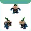 Đồ chơi sang trọng hoạt hình Mario Dark Bowser có độ sang trọng ngắn cho trẻ em và người hâm mộ
