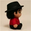 Đồ chơi Michael Plush Jackson với vải cọc ngắn cho trẻ em và người sưu tập