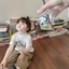 phong cách mới bé gái cotton nguyên chất phong cách Hàn Quốc dễ thương mùa hè áo thun ngắn tay in