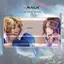 Playmat Yuna & Tidus - MTG Magic The Gathering x Final Fantasy Anime Battle Card Stitched Edges Mousepad
