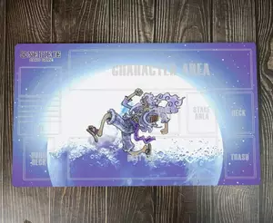 O-P OPCG TCG CCG Gear 5 Luffy Cười Playmat Trading Card Game Mat Miếng Lót Chuột