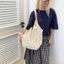 Retro Handmade New Hollow Knitted Large Capacity Seaside Vacation Shoulder Woven Versatile Bag C