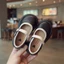 Giày đơn Velcro đế mềm phong cách công chúa mùa xuân dành cho bé gái, giày hiệu năng động thờ