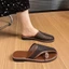 Hollow Baotou Half Slippers Women's Breathable New Summer Fashion Outer Wear Soft Bottom Braided