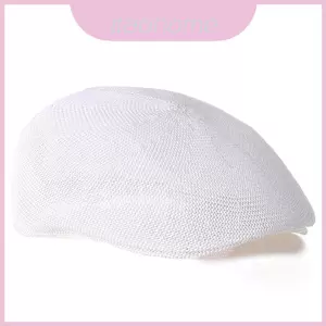 Mũ chống nắng dành cho người lớn mùa hè có vương miện lưới và vành phẳng để sử dụng ngoài trời