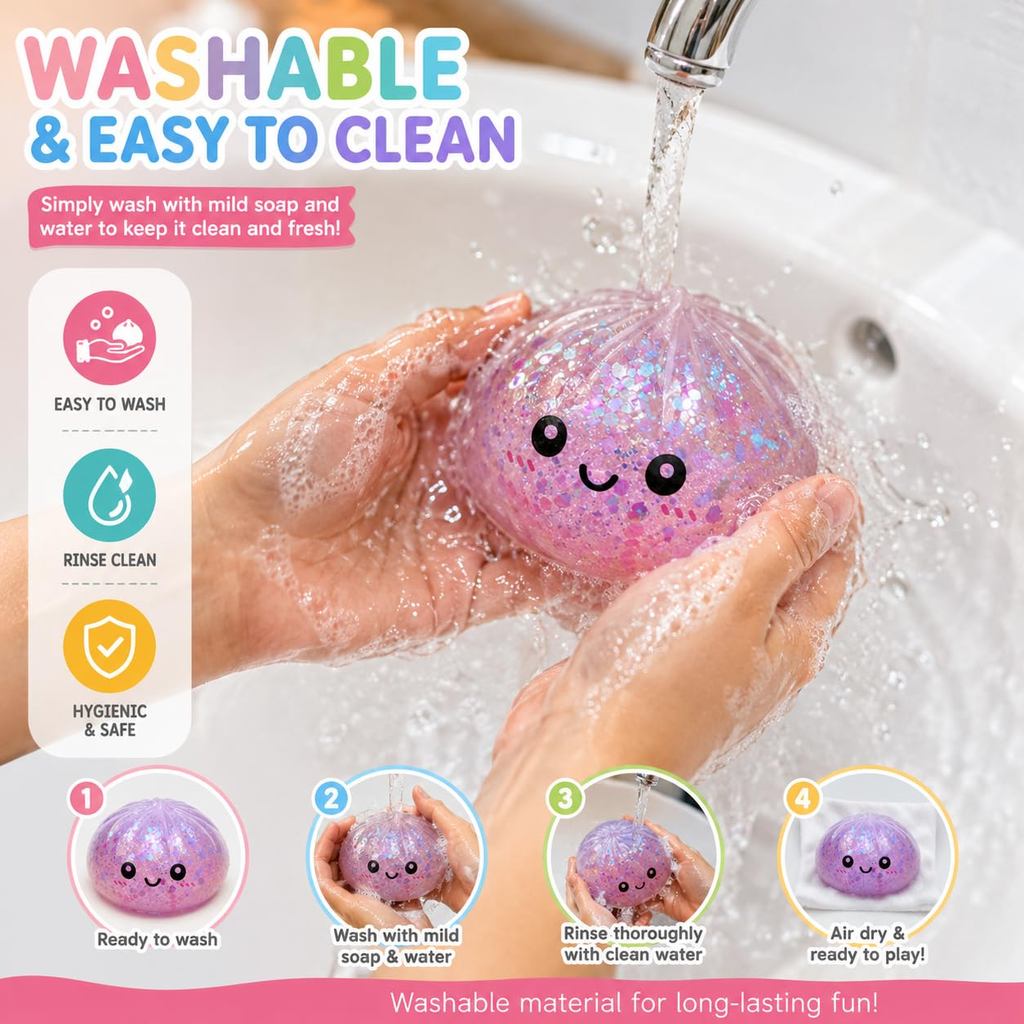 [Sẵn sàng] Baozi Squishies Đồ chơi Squishies Mới Bánh bao Đồ chơi nảy mãn tính Bóng giảm căng thẳng Đồ chơi giác quan Bàn bóp Đồ chơi Quà tặng