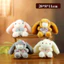Đồ chơi sang trọng hình thỏ dễ thương cho túi xách và chìa khóa với chất liệu vải Polyester
