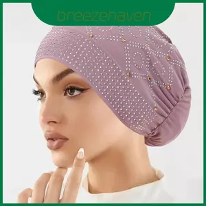 Bọc đầu pha lê hiện đại được trang trí cho nữ có chất liệu Polyester siêu nhẹ