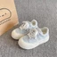 Giày Trắng Đế Dày Cho Nữ Mùa Hè Mới Giày Thường Hợp Thời Trang Đa Năng Niche Bánh Mì Giày Giày V