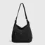Alo Nhẹ Túi Nylon Đơn Giản Nam Nữ Tote Túi Thường Ngày Dung Tích Cao Đi Lại Phù Hợp Với Sinh Viên Đại Học
