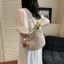 New Korean Style High-looking Pastoral Style Cotton Rope Woven Bag For Women Traveling Fashionab