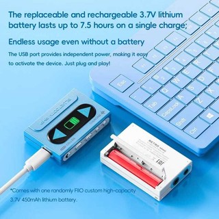 Bộ khuếch đại tai nghe và DAC Bluetooth FiiO Snowsky RETRO NANO LDAC aptX Adaptive aptX LL