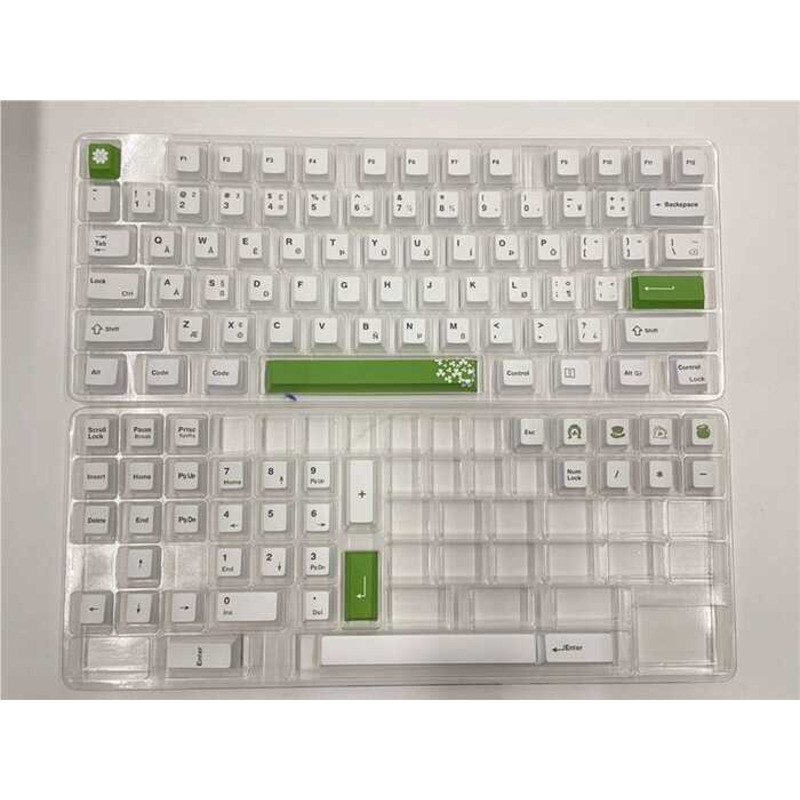 Clearing Stock: Irish Keycap Nhà máy chính hãng PBT Thăng hoa Bàn phím ...