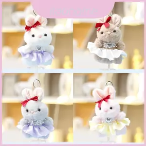 Lông Tơ Thỏ Sang Trọng Với Váy Tulle Cho Bé Gái Quà Tặng Móc Khóa Mặt Dây Chuyền