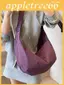 Túi đeo vai Nylon đơn giản dành cho nữ có túi dây kéo và thiết kế đeo chéo hợp thời trang