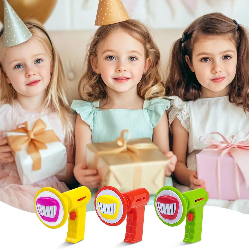 2 Chiếc Mới Sáng Tạo Mini Đổi Giọng Nói Đồ Chơi Với 6 Âm Thanh Cầm Tay Thay Đổi Giọng Nói Megaphone Đồ Chơi Ngộ nghĩnh Trẻ Em Đồ Chơi Ngày Lễ Quà Tặng